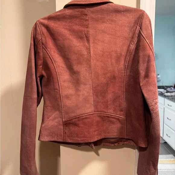 Authentic leather moto jacket LUCKY BRAND - Picture 3 of 7